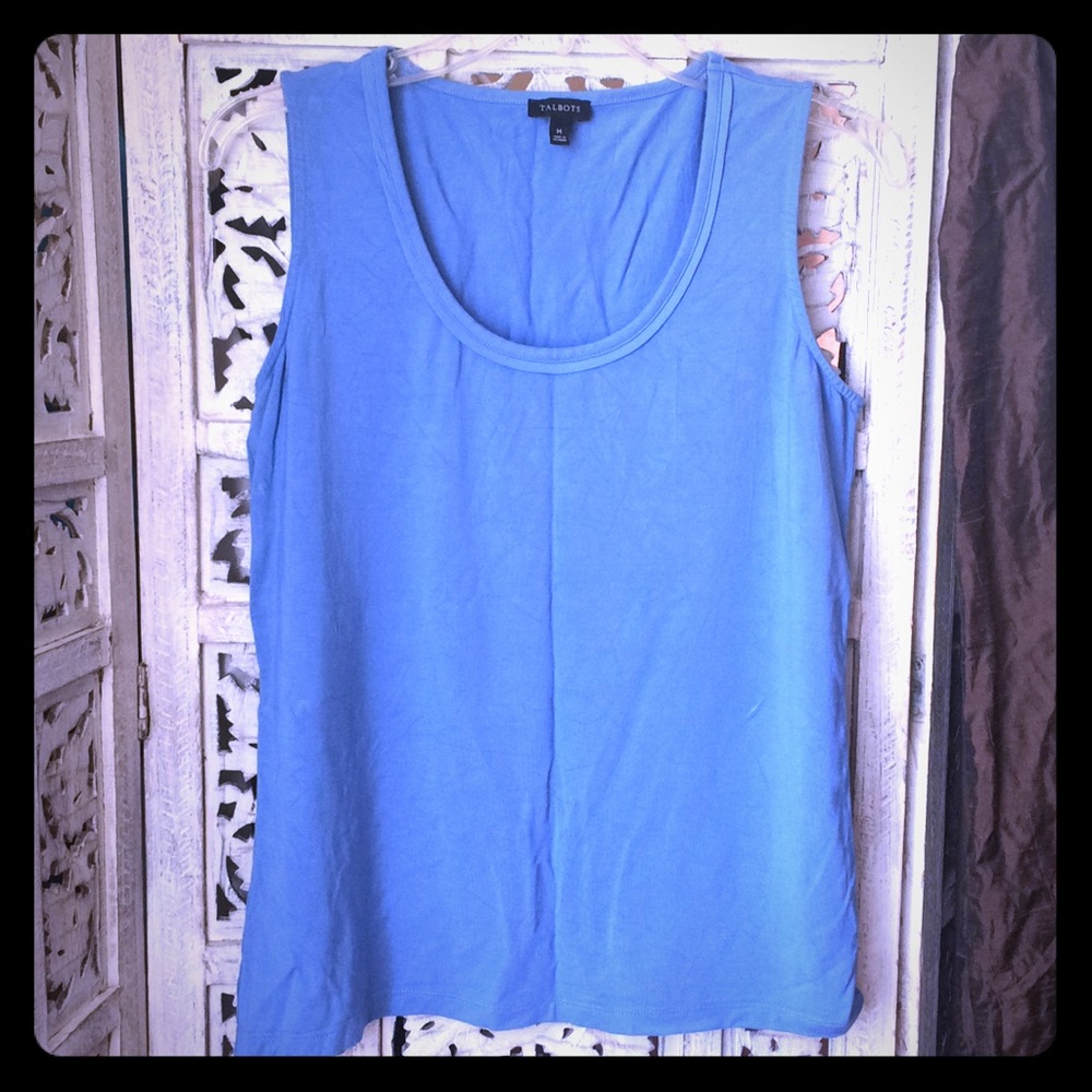 Talbots  |  stretch sleeveless tee